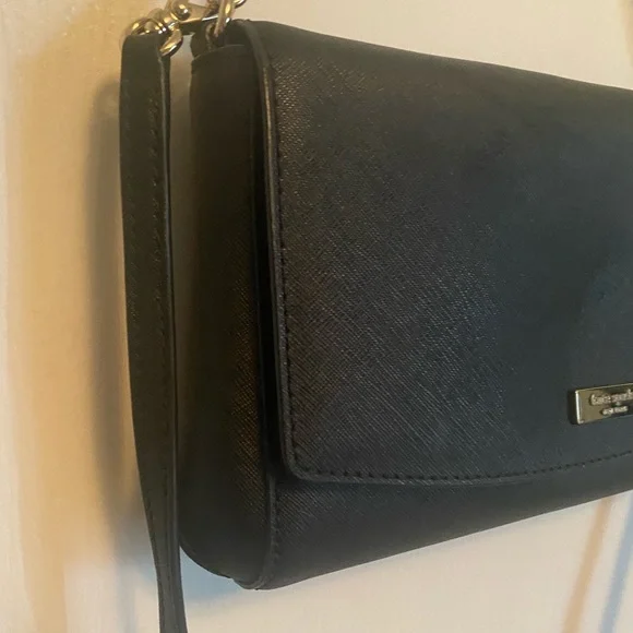 KateSpade laurel way greer crossbody in black. - Picture 6 of 6